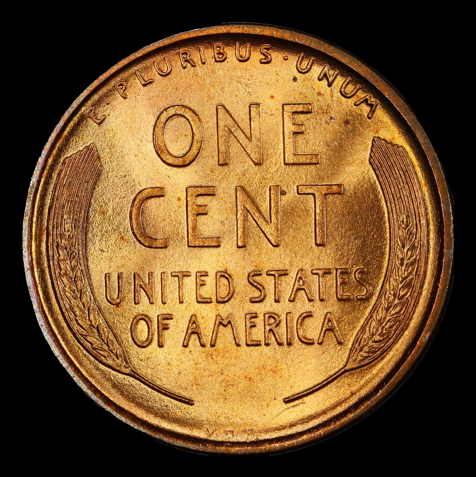 1909 VDB Lincoln Cent Near Top Pop 1c ms67+ rd SEGS - 3