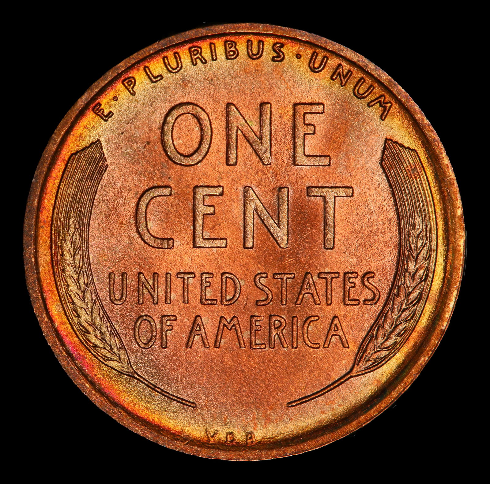 1909 VDB Lincoln Cent Near Top Pop! 1c ms67+ rd SEGS - 3