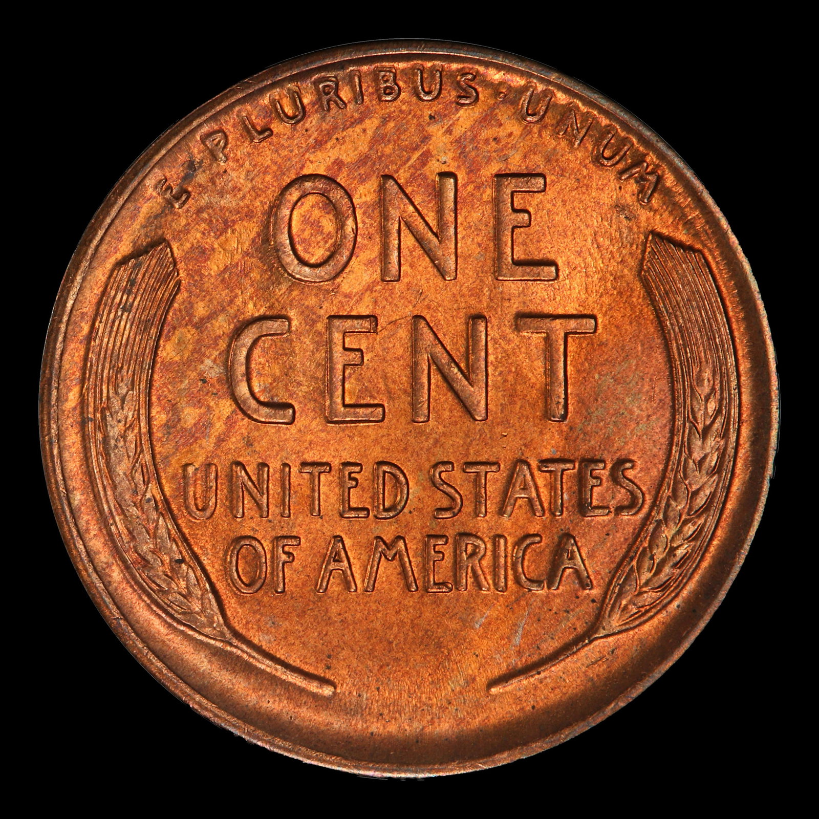 1915-d Lincoln Cent 1c ms65 rd SEGS - 3