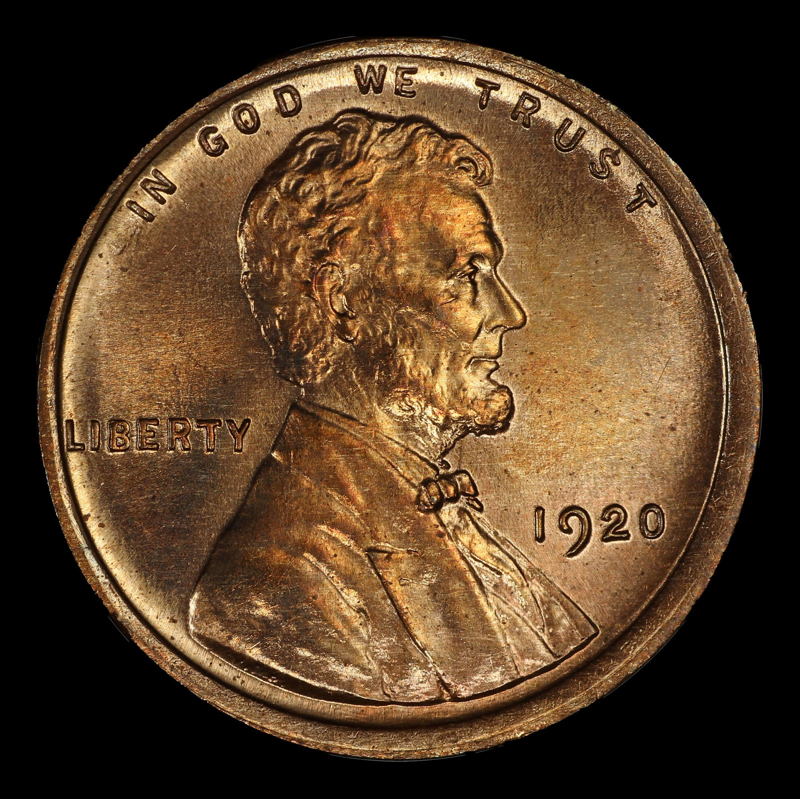 1920-p Lincoln Cent Near Top Pop! 1c ms67 rd SEGS - 2
