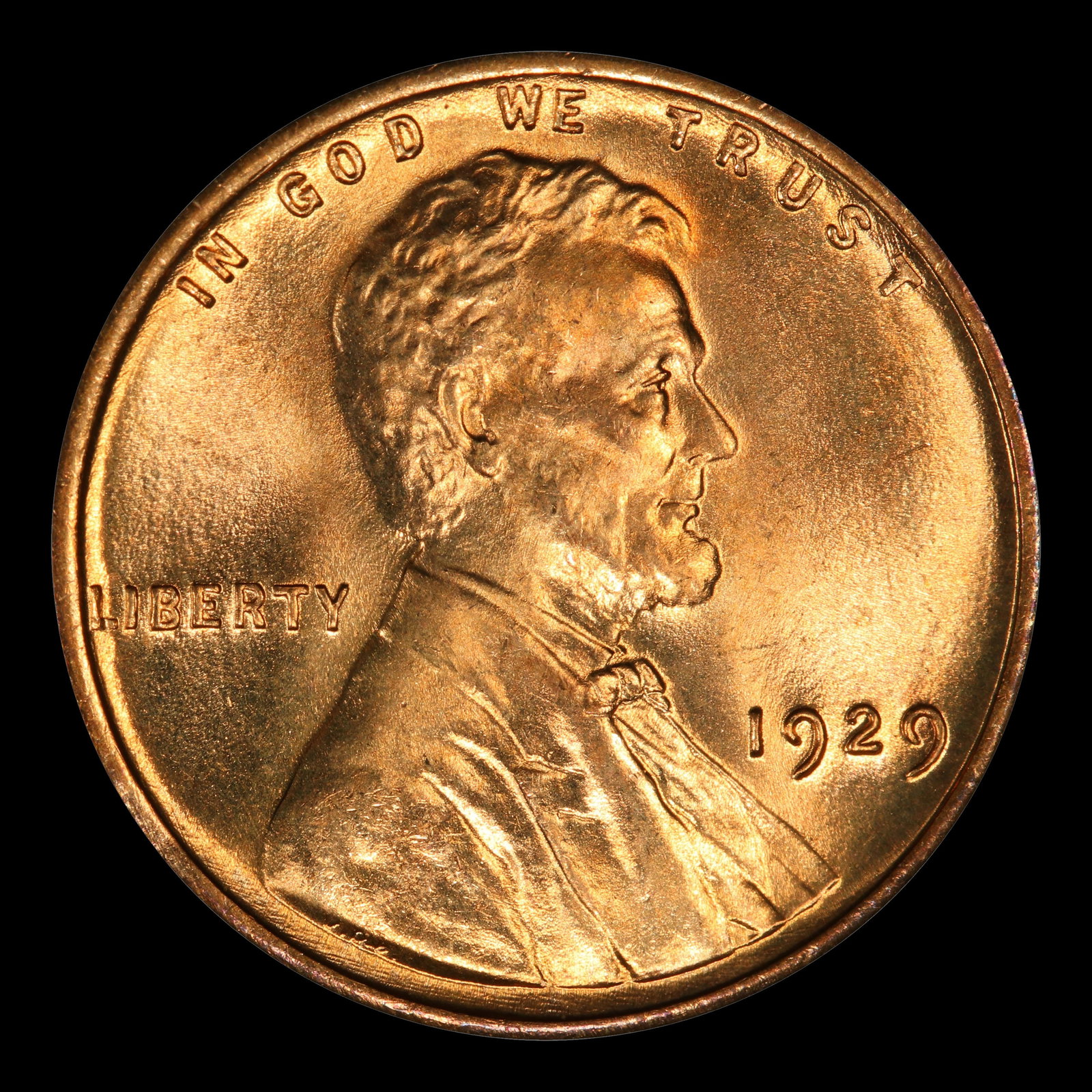 1929-p Lincoln Cent Near Top Pop! 1c ms67 rd SEGS - 2