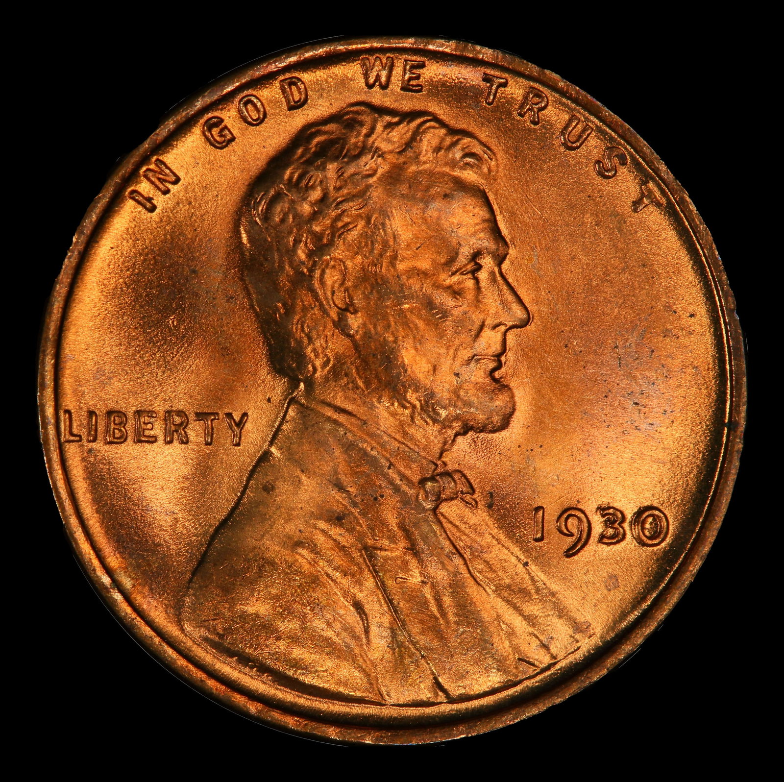 1930-p Lincoln Cent Near Top Pop! 1c ms67 rd SEGS - 2