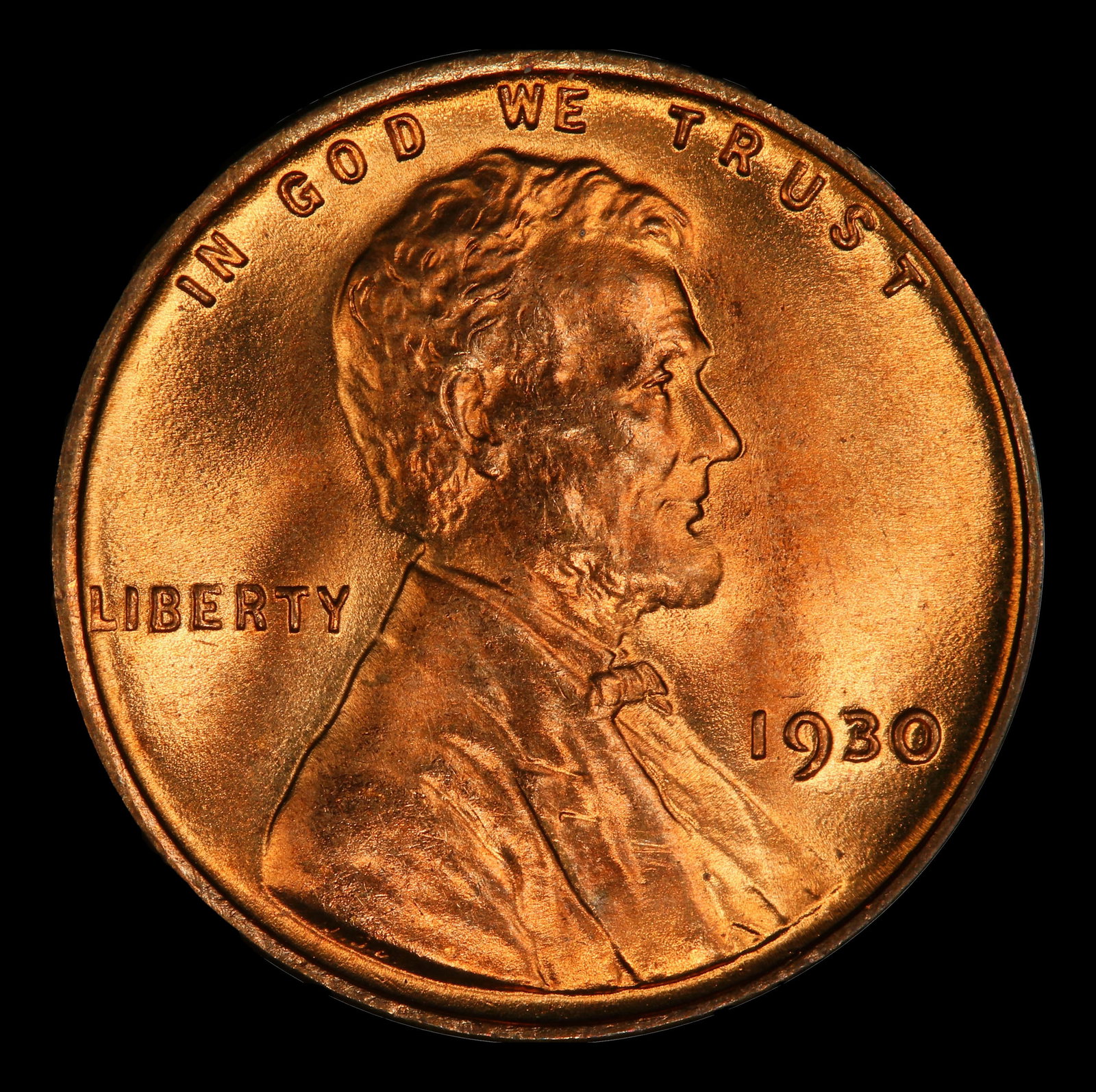 1930-p Lincoln Cent Near Top Pop! 1c ms67+ rd SEGS - 2