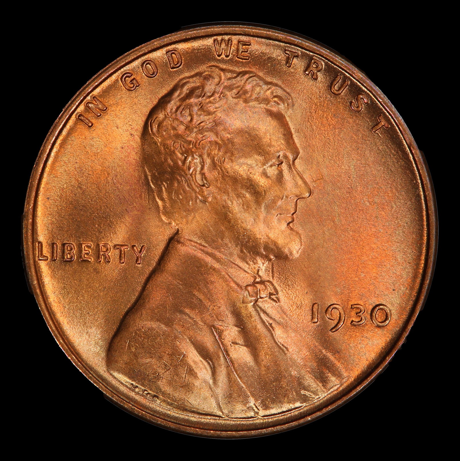 1930-p Lincoln Cent Near Top Pop! 1c ms67+ rd SEGS - 2