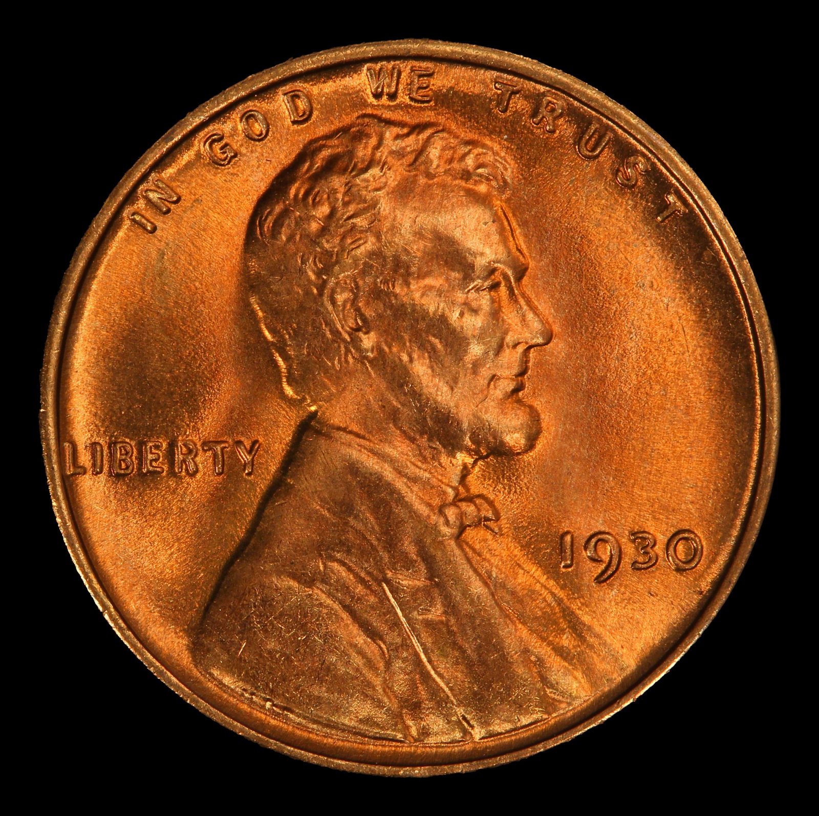 1930-p Lincoln Cent Near Top Pop! 1c ms67+ rd SEGS - 2