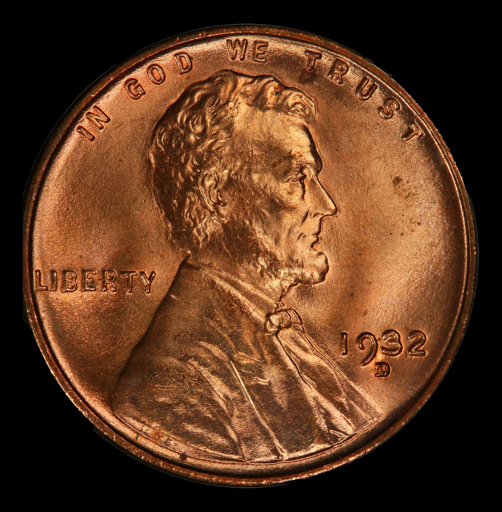 1932-d Lincoln Cent 1c Grades ms66 rd - 2