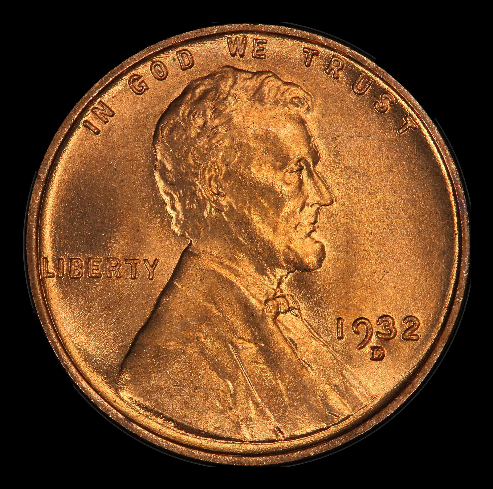 1932-d Lincoln Cent Near Top Pop! 1c ms67 rd SEGS - 2