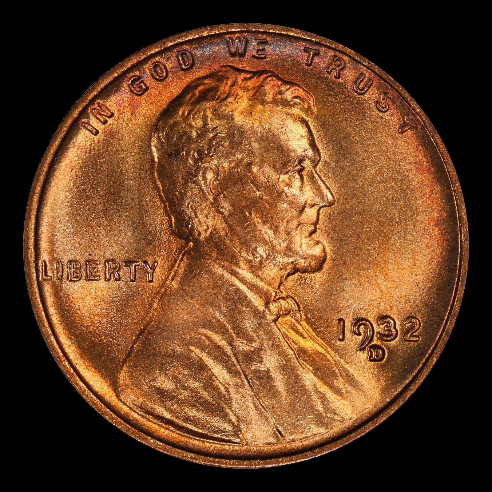1932-d Lincoln Cent TOP POP! 1c ms67+ rd SEGS - 2