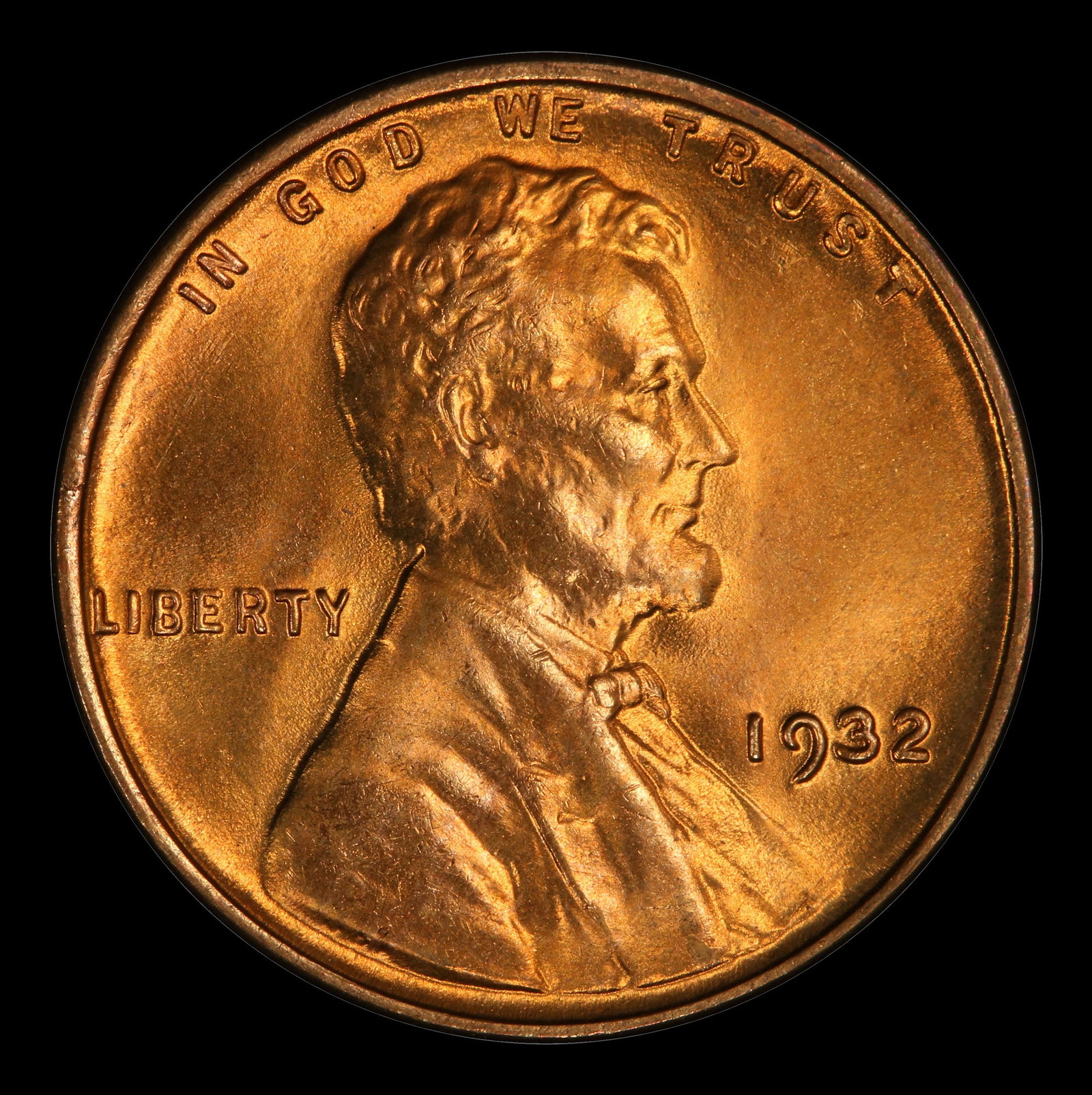 1932-p Lincoln Cent Near Top Pop! 1c ms67 rd SEGS - 2