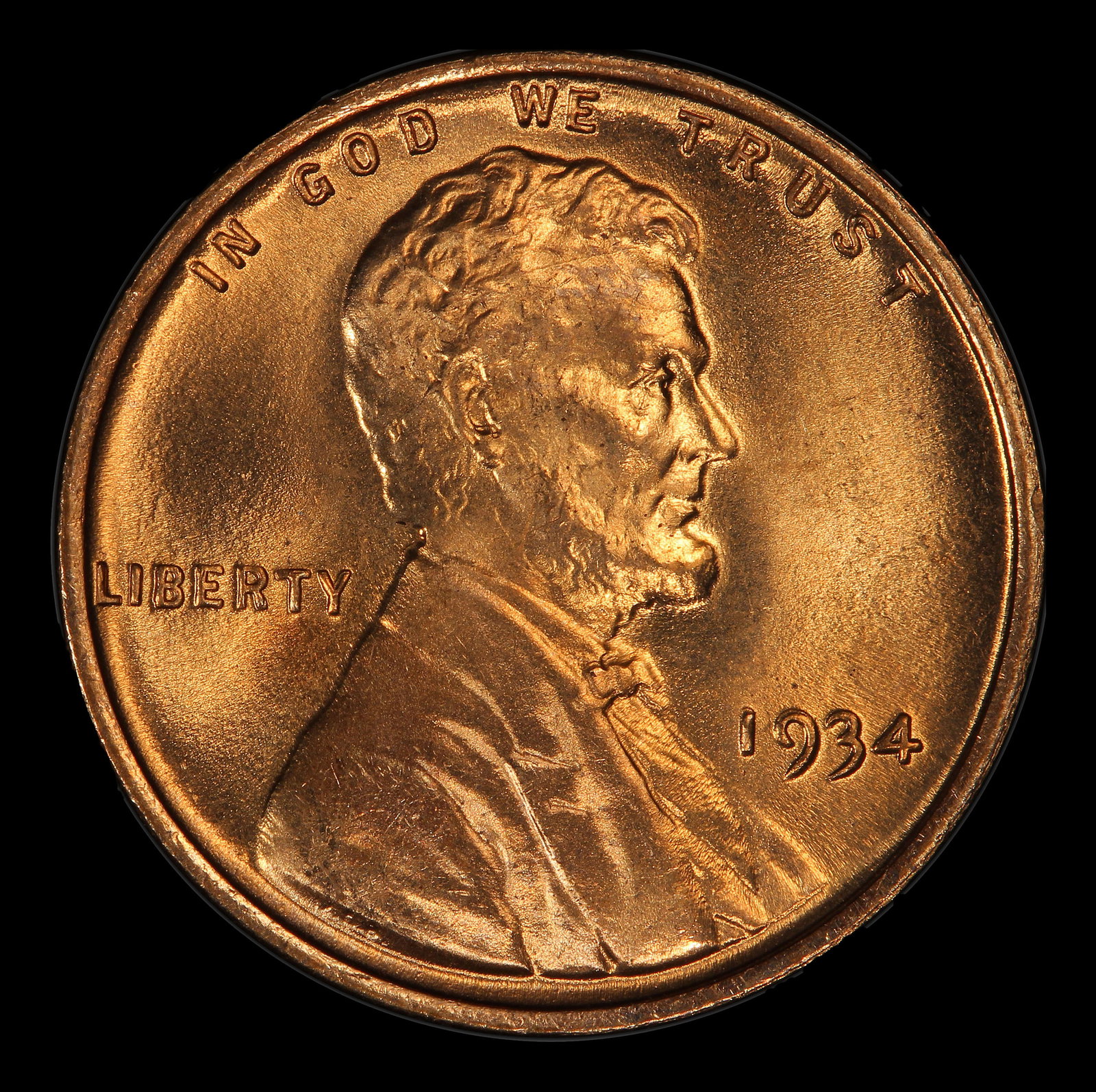 1934-p Lincoln Cent TOP POP! 1c ms68 rd SEGS - 2