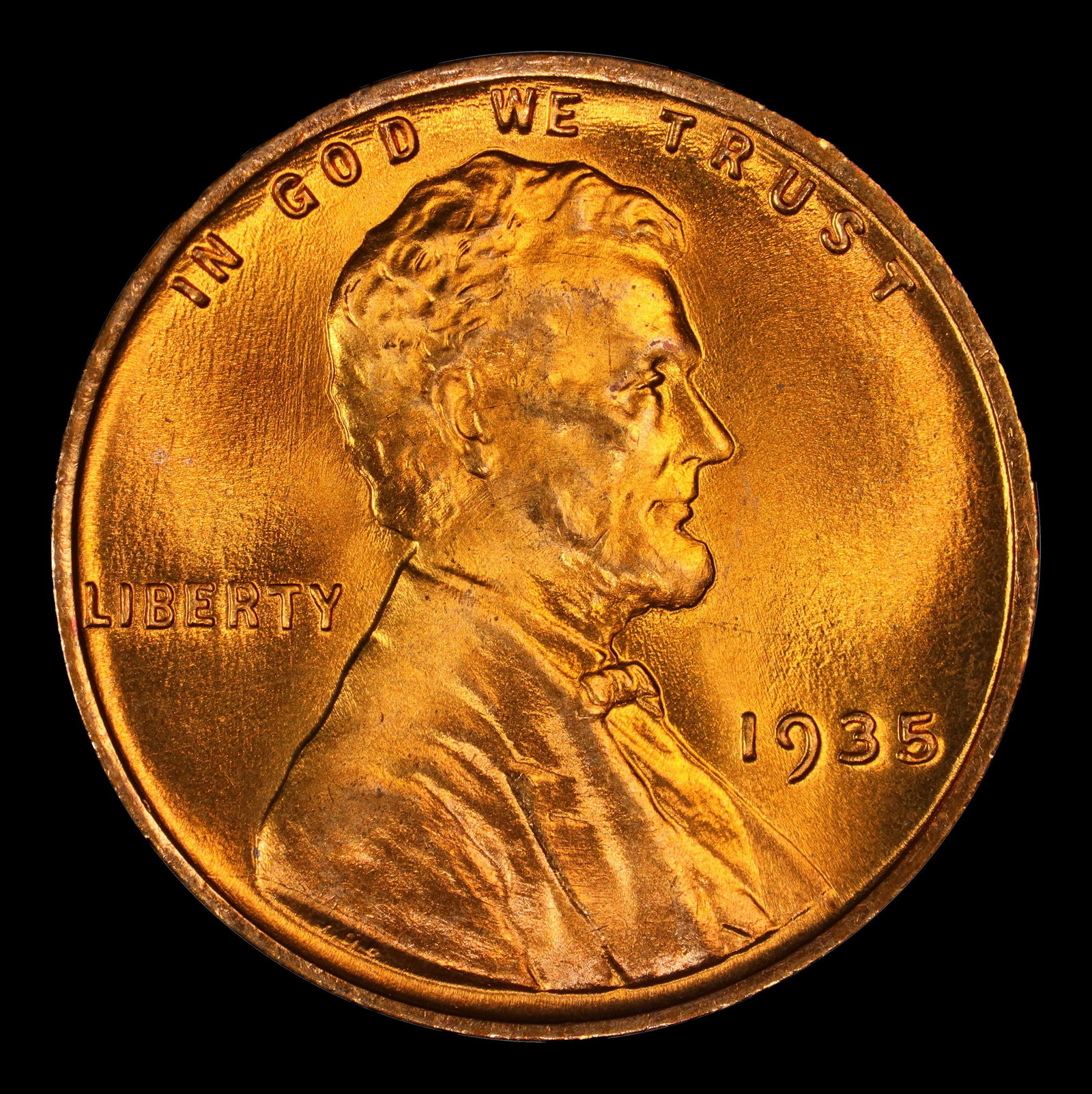 1935-p Lincoln Cent Near Top Pop 1c ms68 rd SEGS - 2