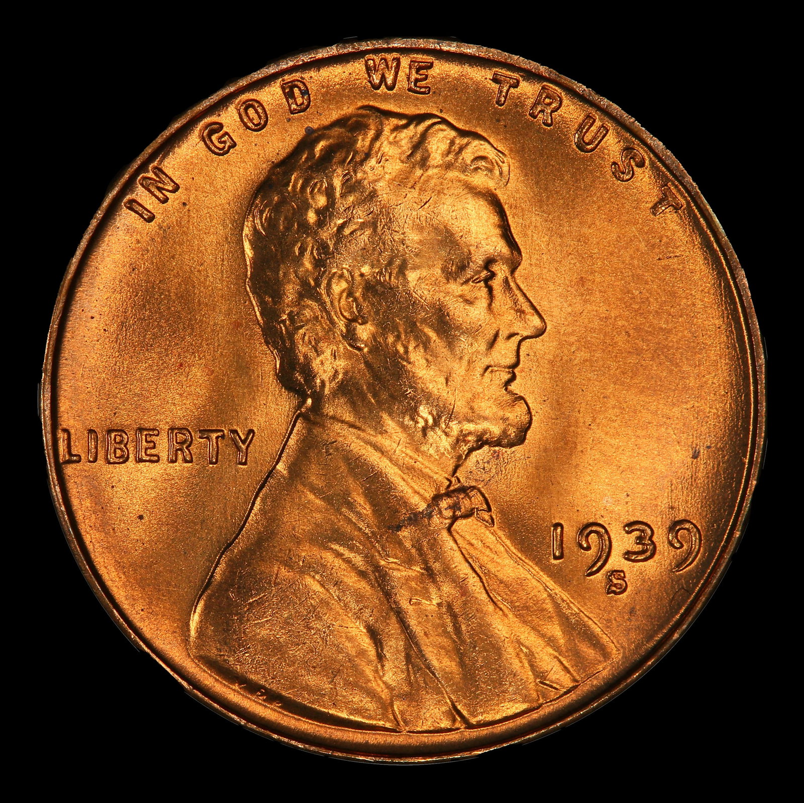 1939-s Lincoln Cent Near Top Pop 1c ms67+ rd SEGS - 2