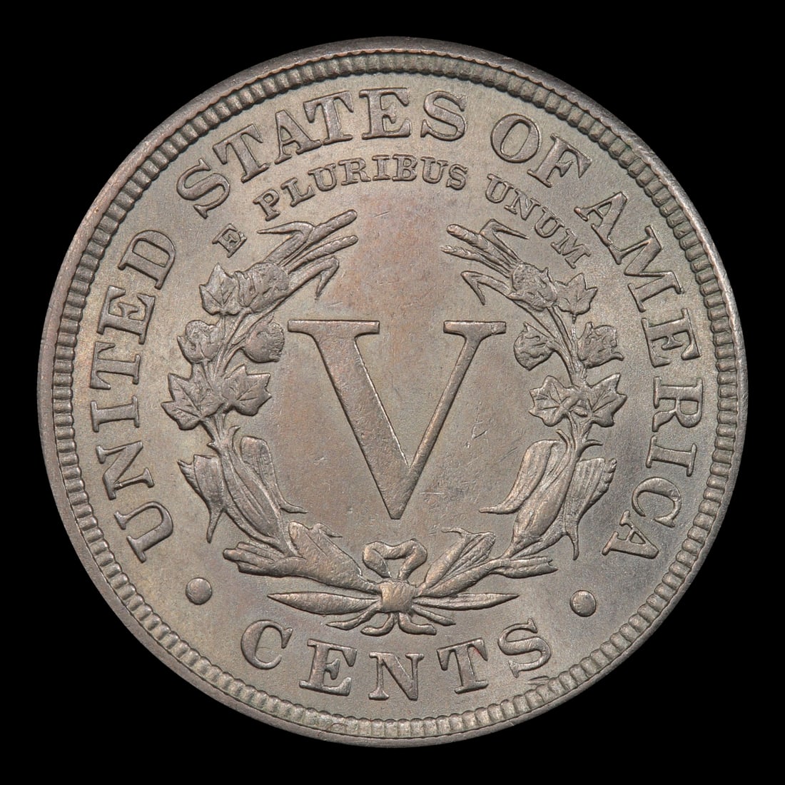 1887 Liberty Nickel 5c Grades ms65 - 3