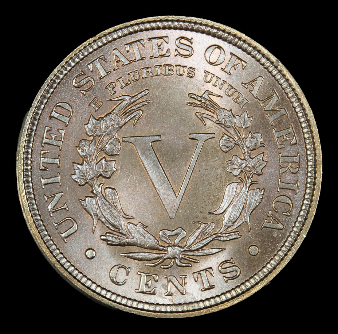 1897 Liberty Nickel 5c ms67 SEGS - 3