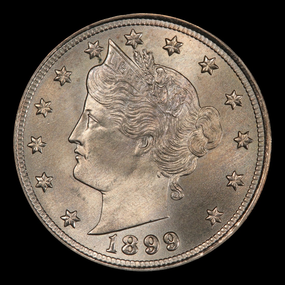 1899 Liberty Nickel 5c ms66 SEGS - 2