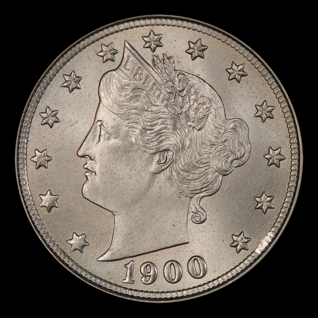 1900 Liberty Nickel 5c Grades ms65 - 2