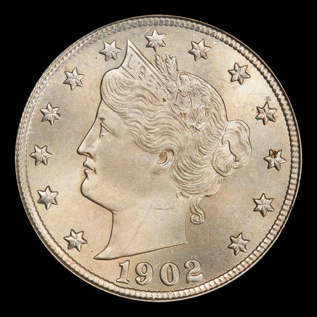 1902 Liberty Nickel 5c Grades ms65 - 2