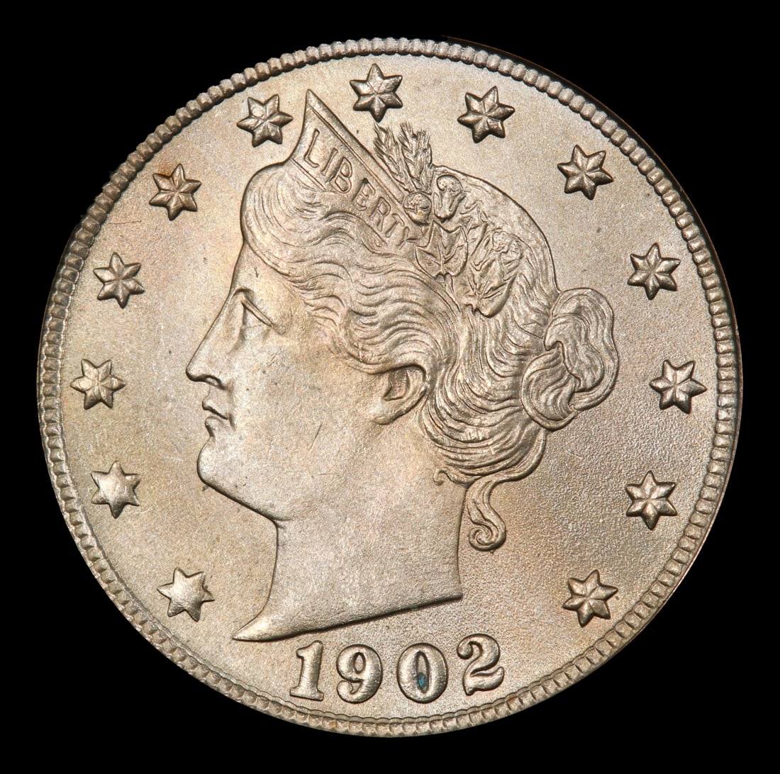 1902 Liberty Nickel 5c Grades ms65 - 2