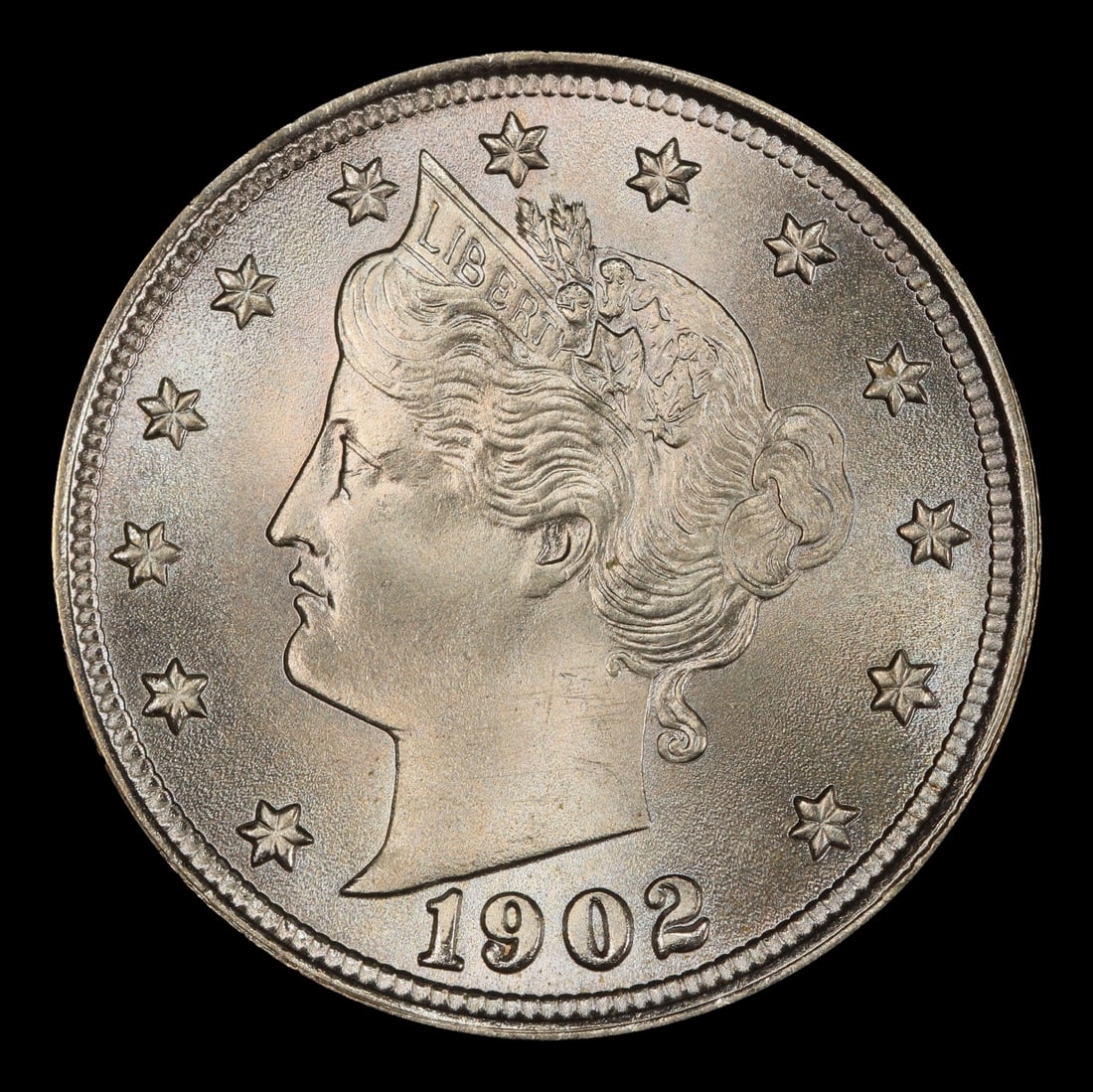 1902 Liberty Nickel 5c ms66 SEGS - 2