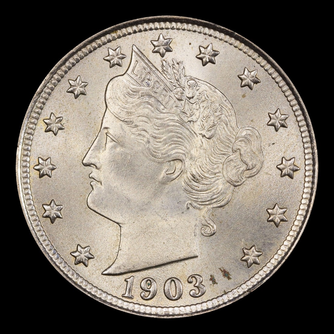 1903 Liberty Nickel 5c Grades ms65 - 2