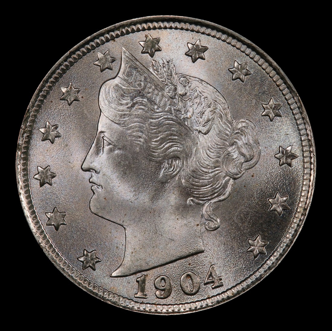 1904 Liberty Nickel 5c ms66 SEGS - 2
