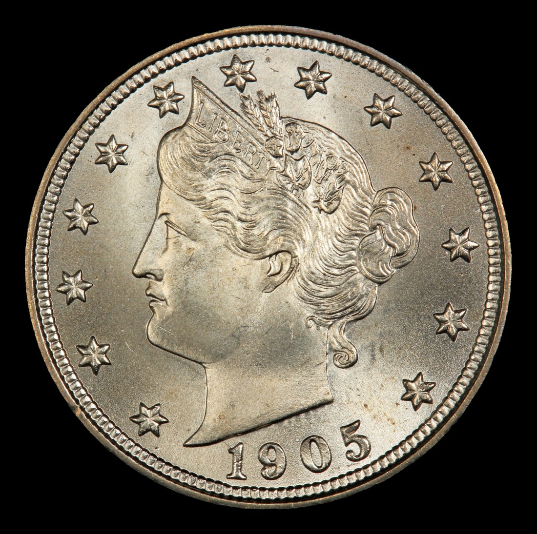 1905 Liberty Nickel 5c Grades ms65 - 2