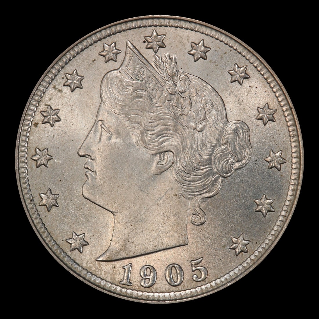 1905 Liberty Nickel 5c Grades ms65 - 2