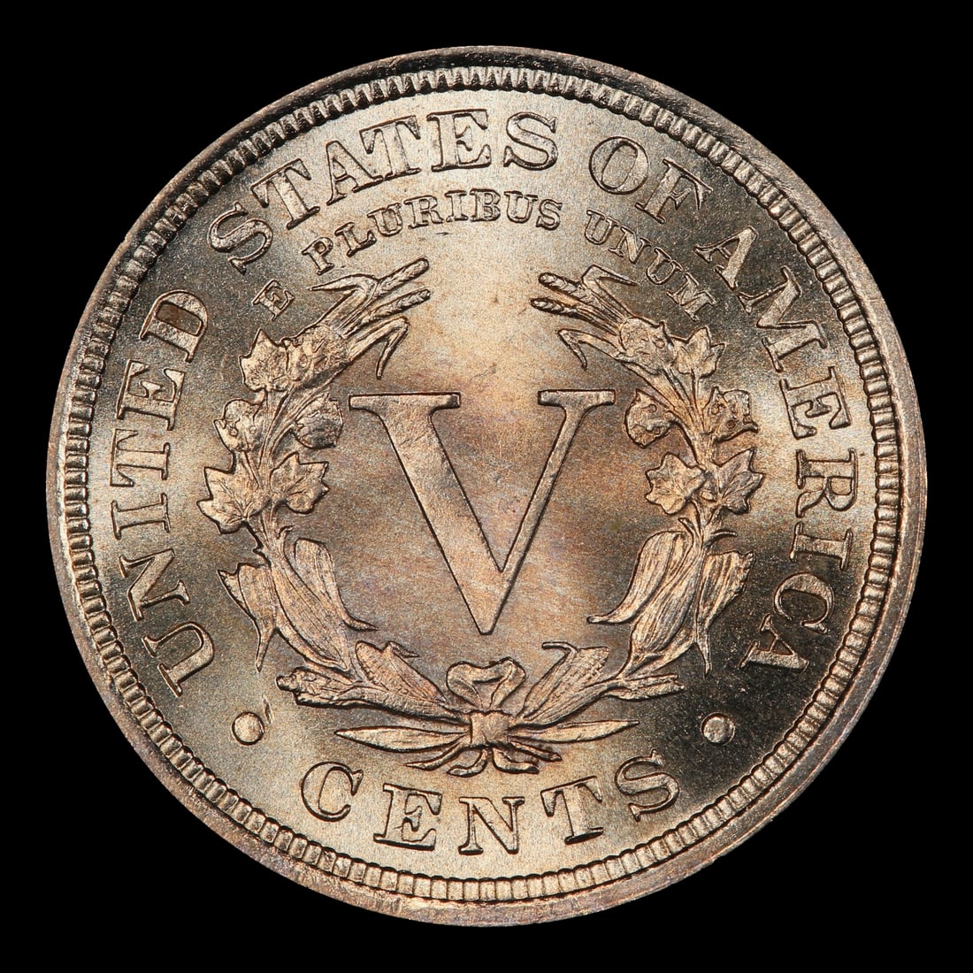 1909 Liberty Nickel 5c Grades ms65 - 3
