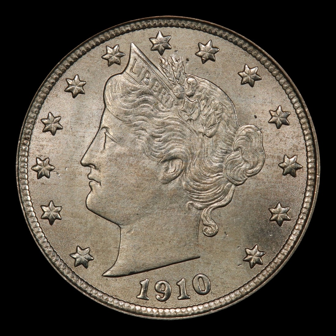 1910 Liberty Nickel 5c ms65+ SEGS - 2