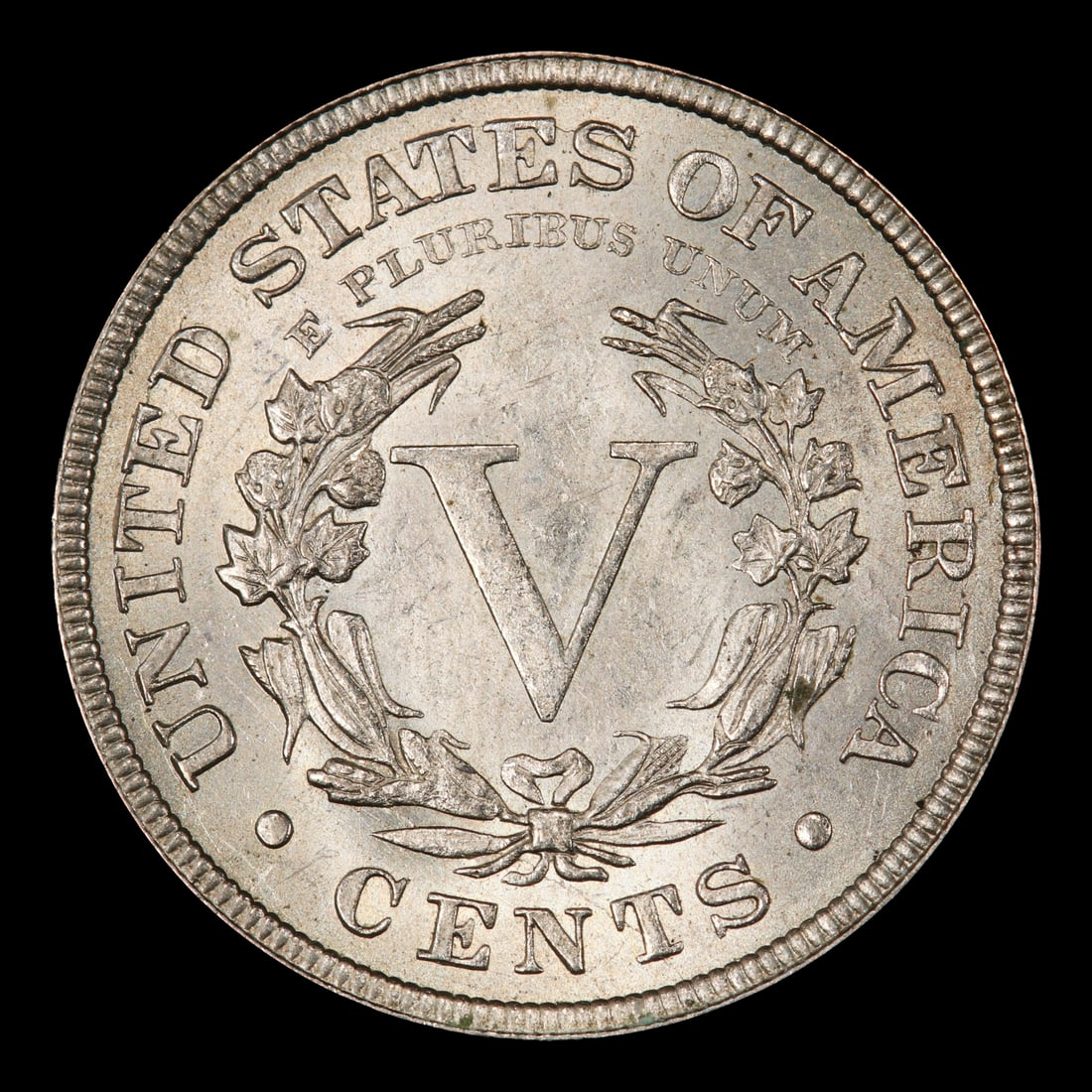 1883 CENTS Liberty Nickel 5c Grades ms62 - 3