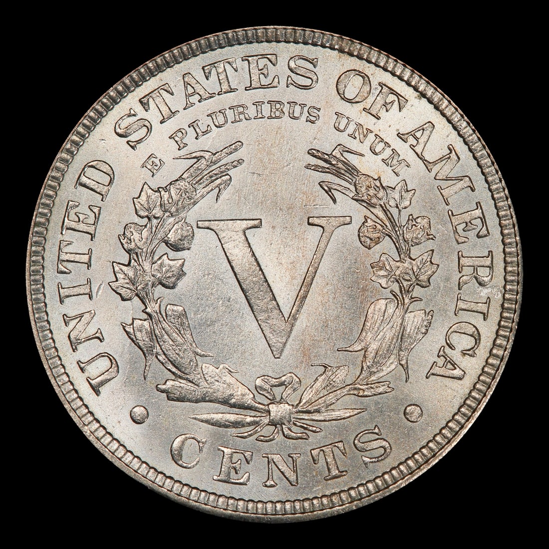 1883 CENTS Liberty Nickel 5c Grades ms63+ - 3