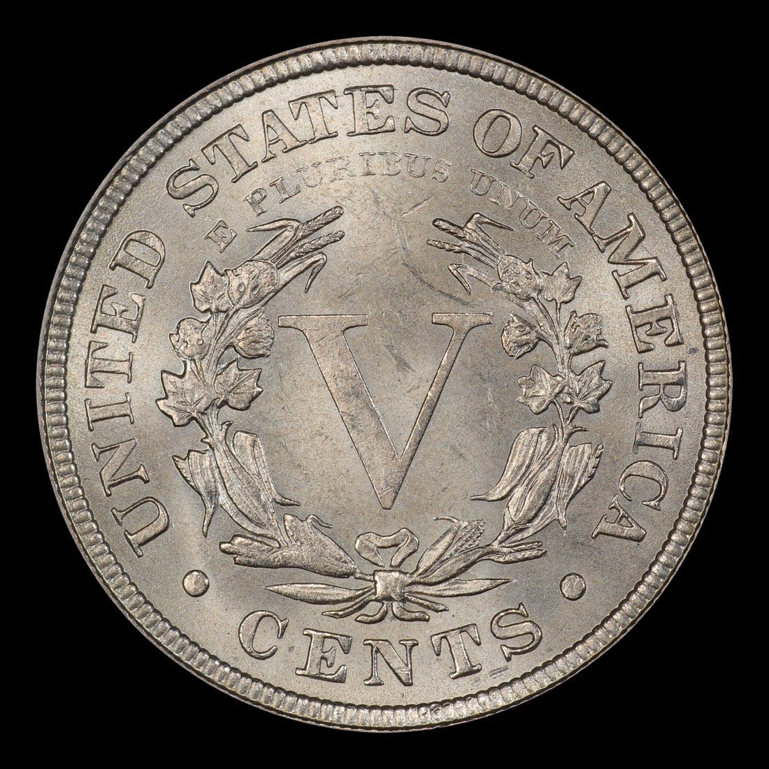1883 CENTS Liberty Nickel 5c ms65 SEGS - 3