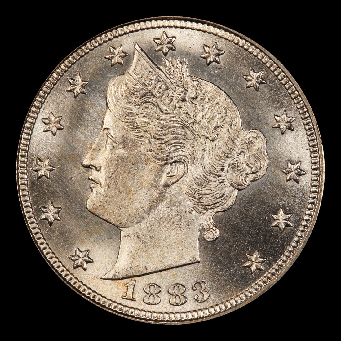 1883 CENTS Liberty Nickel Near Top Pop 5c ms67 SEGS - 2