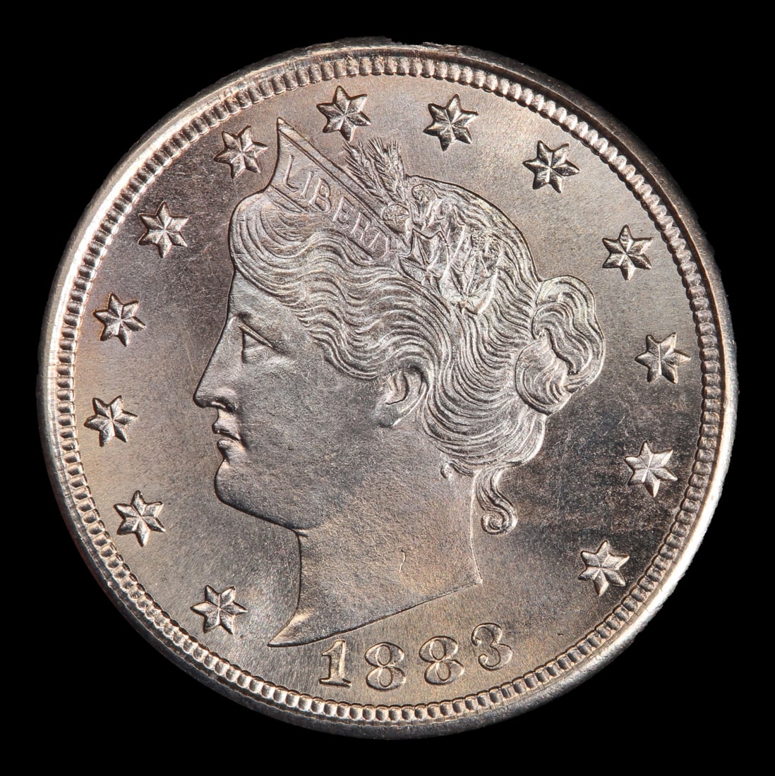 1883 CENTS Liberty Nickel Near Top Pop 5c ms67 SEGS - 2