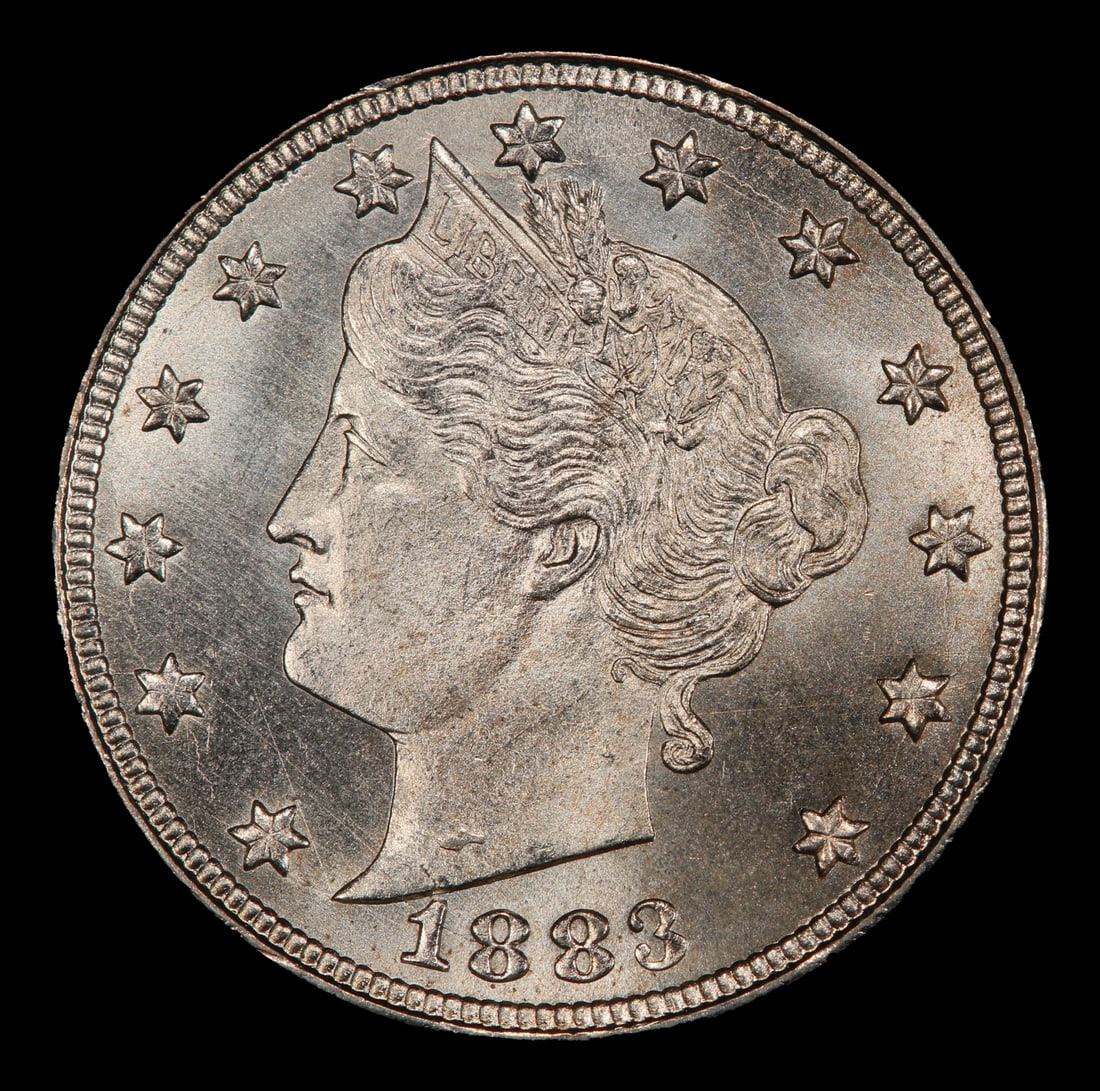 1883 n/c Liberty Nickel Near Top Pop 5c ms67 SEGS - 2