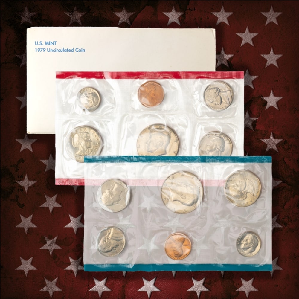 1968-2008 40 Years Mint Set Run - 533 Coins, 41 Complete Sets - 13