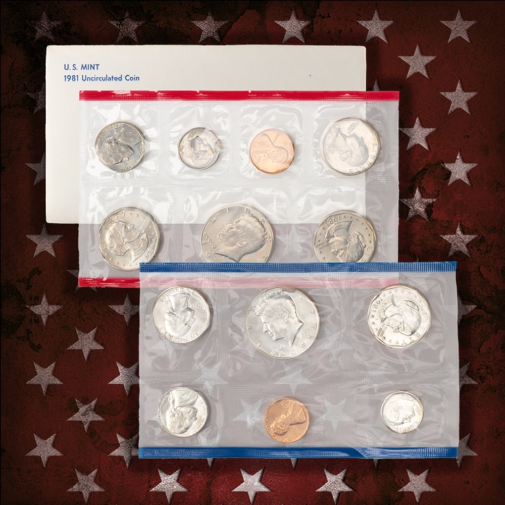1968-2008 40 Years Mint Set Run - 533 Coins, 41 Complete Sets - 15
