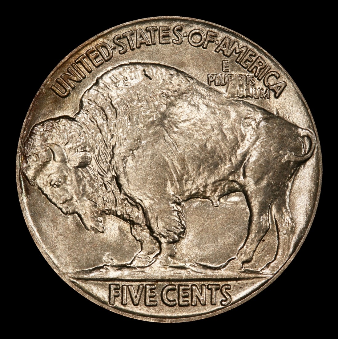1913-p Ty II Buffalo Nickel 5c Grades ms65+ - 3