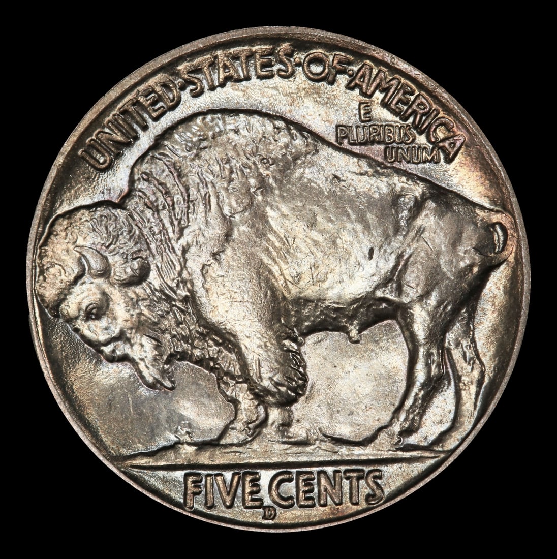 1916-d Buffalo Nickel 5c ms65+ SEGS - 3
