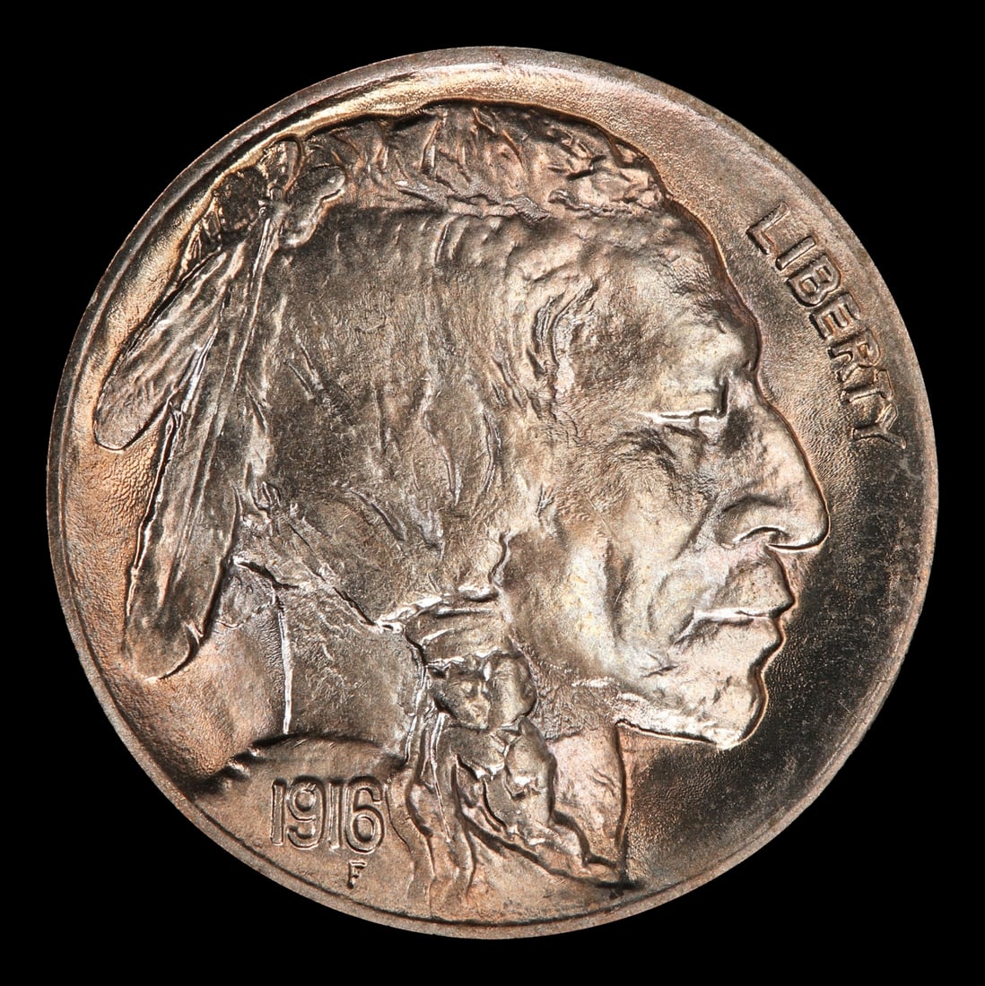 1916-d Buffalo Nickel Near Top Pop! 5c ms66 SEGS - 2