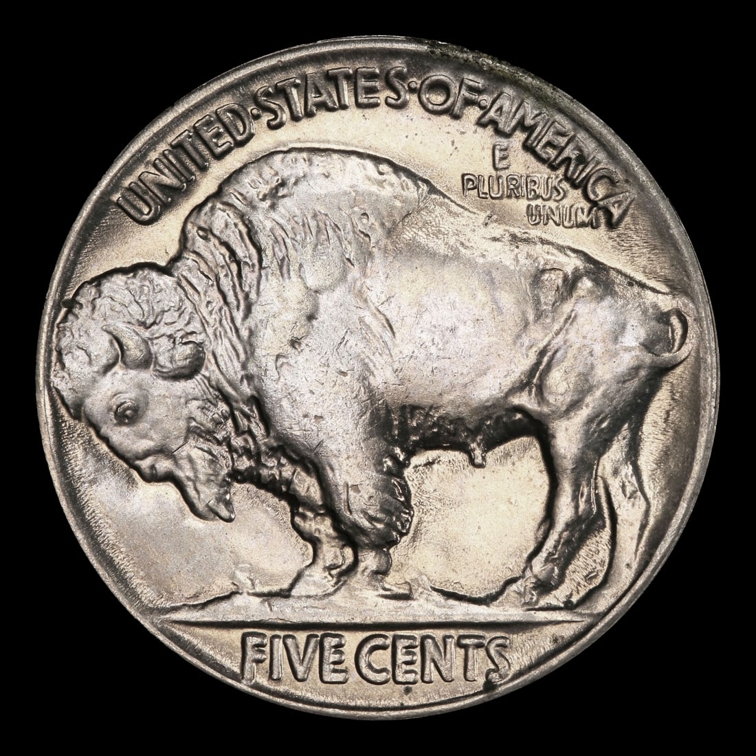 1916-p Buffalo Nickel 5c Grades ms65 - 3