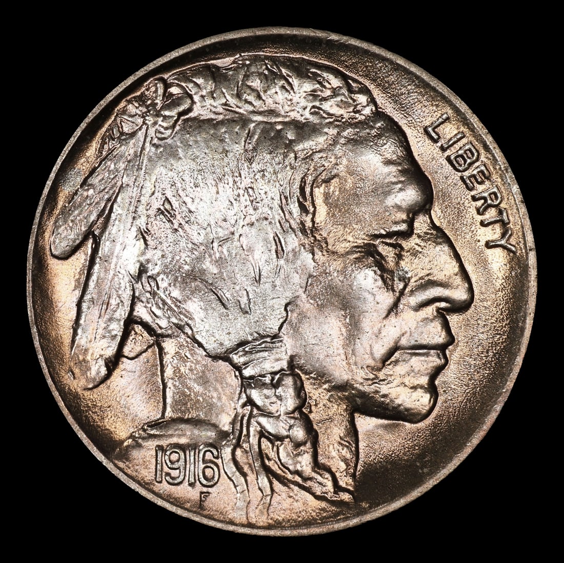 1916-p Buffalo Nickel Near Top Pop! 5c ms67 SEGS - 2