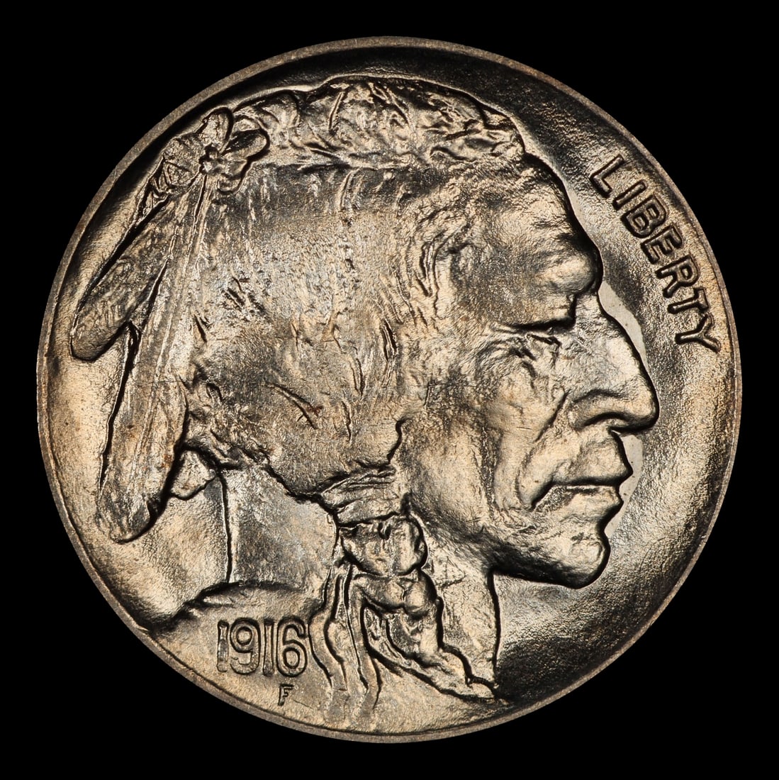 1916-p Buffalo Nickel Near Top Pop! 5c ms67+ SEGS - 2