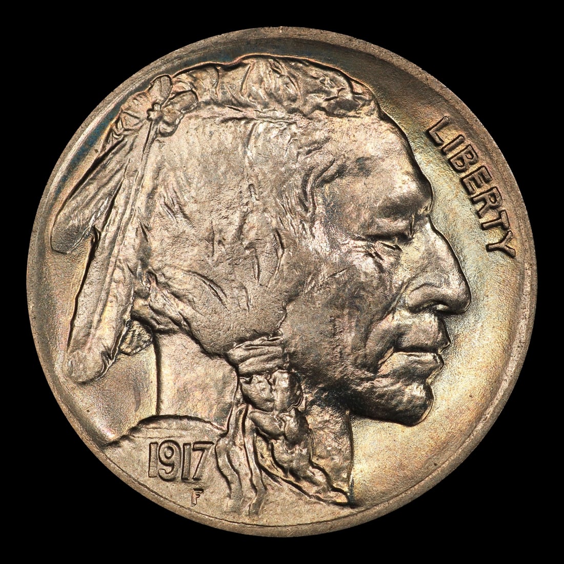 1917-d Buffalo Nickel 5c ms65 SEGS - 2