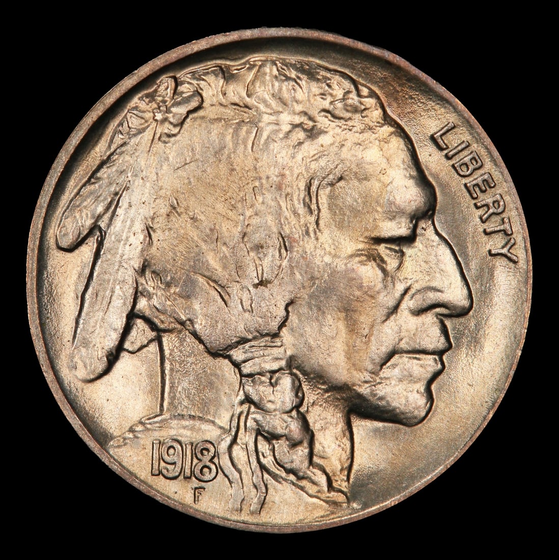 1918-p Buffalo Nickel 5c ms65 SEGS - 2
