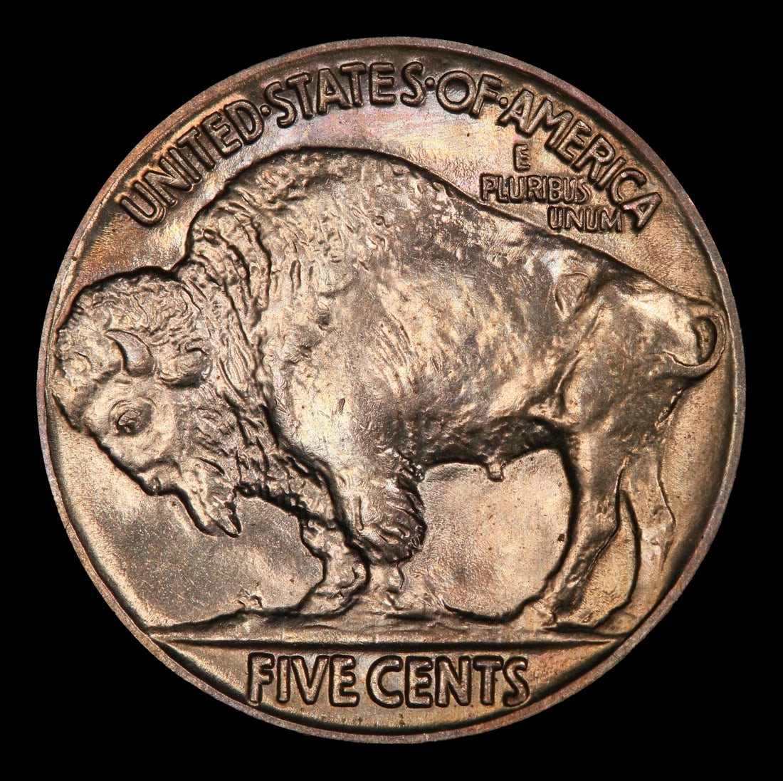 1918-p Buffalo Nickel 5c ms65 SEGS - 3