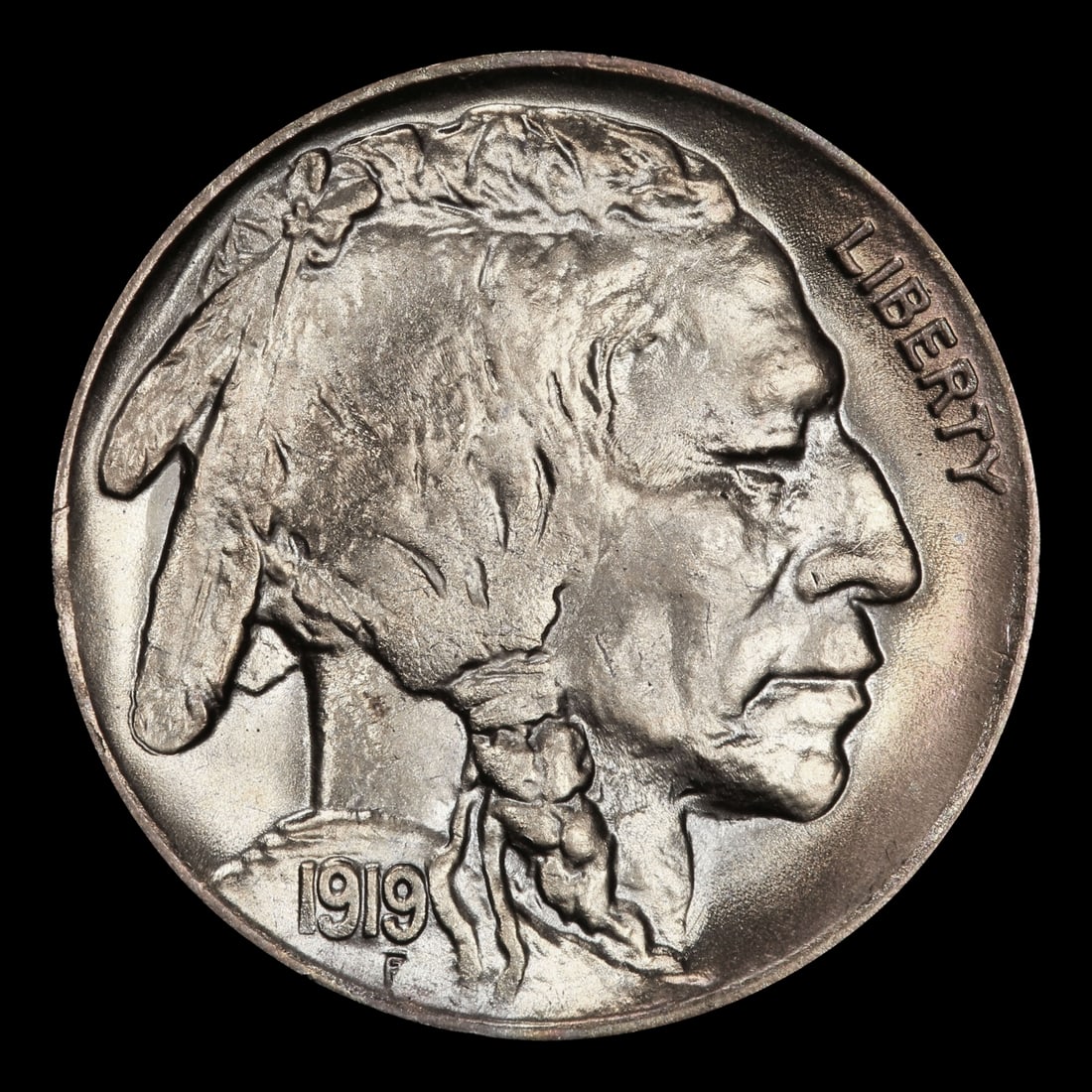 1919-p Buffalo Nickel 5c ms66+ SEGS - 2