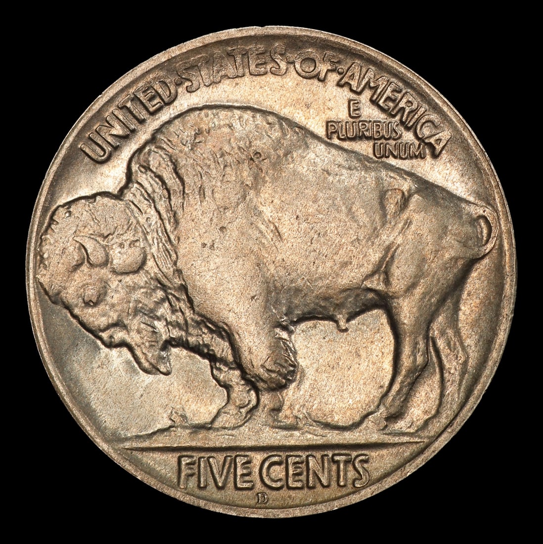 1920-d Buffalo Nickel 5c ms63 USCG - 3