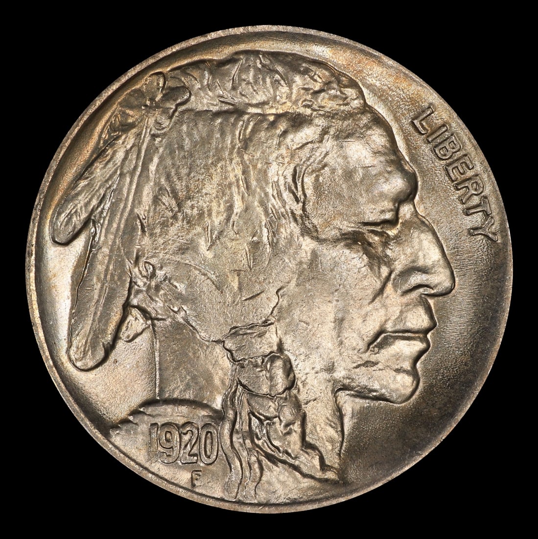 1920-p Buffalo Nickel 5c Grades ms65 - 2