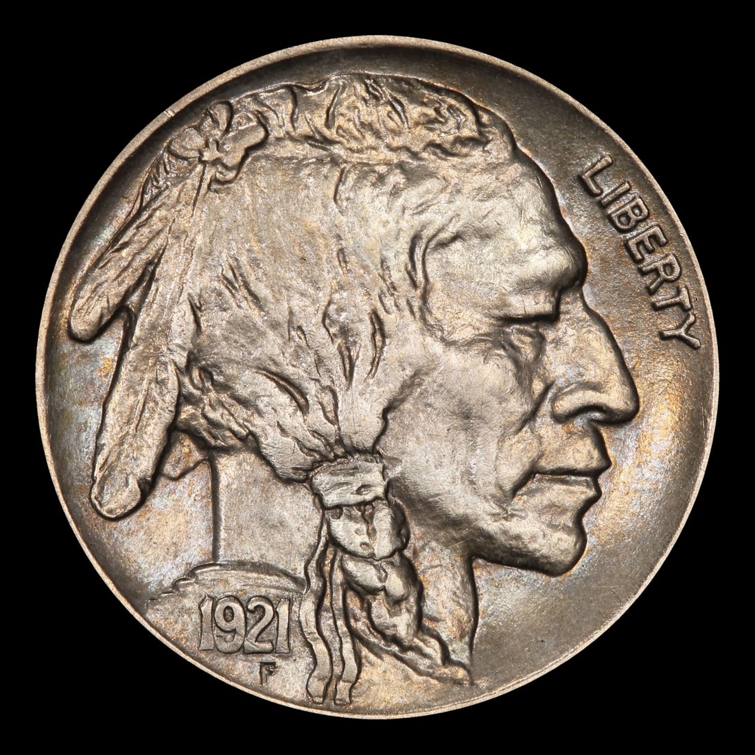 1921-p Buffalo Nickel 5c Grades au58 - 2